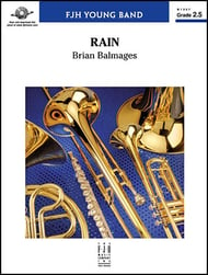 Rain Concert Band sheet music cover Thumbnail